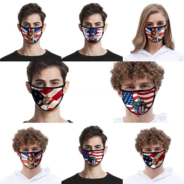 

designer luxury face mask,face anti dust cotton cloth masks with pm2.5 replaceable filter washable reusable masks flag pattern mouth mas#aq4