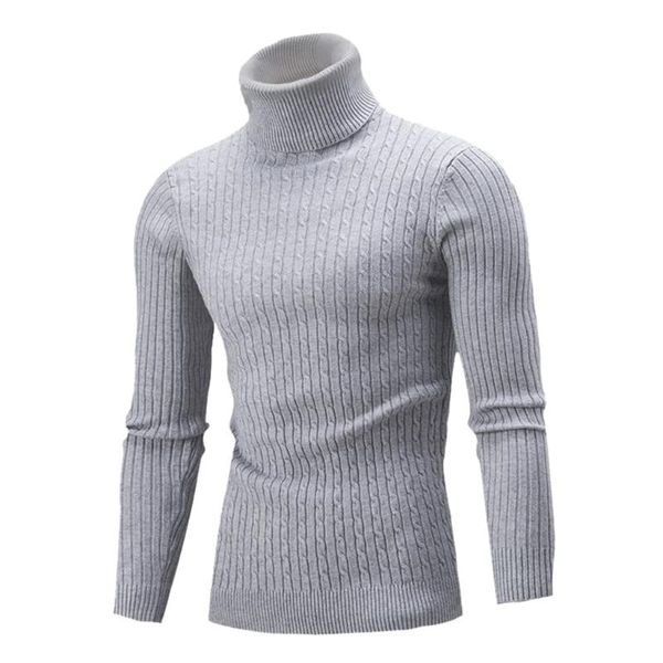 

korean style men turtleneck pullover sweater men's autumn winter casual pure color turtleneck long sleeve knitted sweater g3, White;black