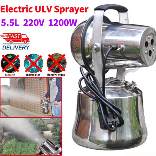 

220v disinfector korean electric ulv fogger stainless steel atomizer mosquito killer agricultural hand-held sprayer