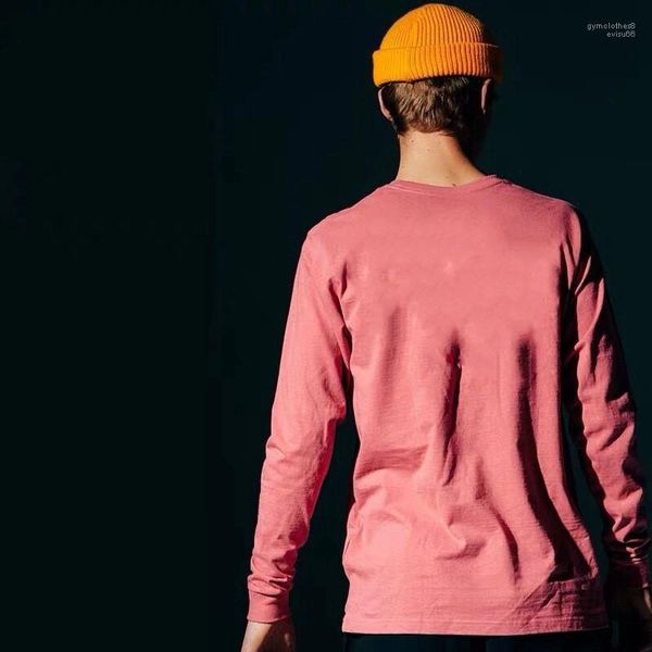 

sleeved mens 19ss tshirts осень весна гора printed мода tops long, White;black