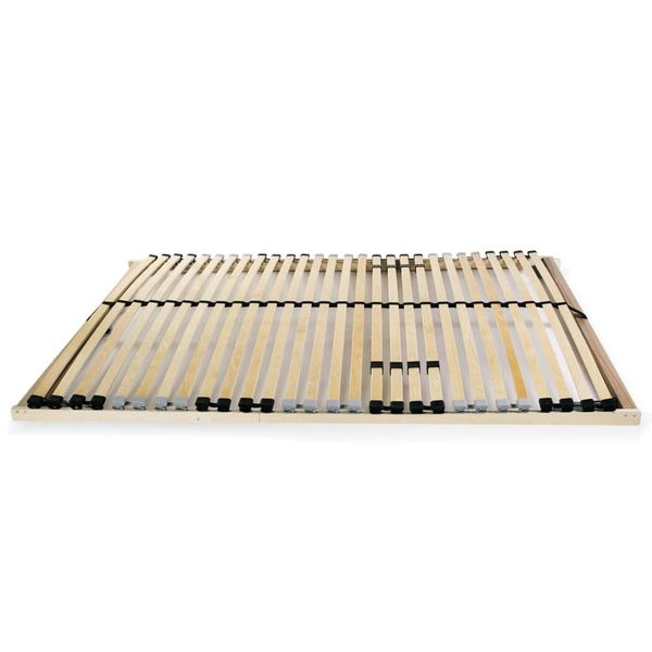 

slatted bed base with 28 slats 7 areas 100 x 200 cm fsc bedroom furniture