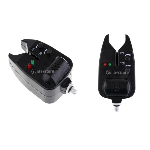 

2pcs fishing bite alarm rod holder bite lure alarm indicator alert bell great for professional and occasional fishermen
