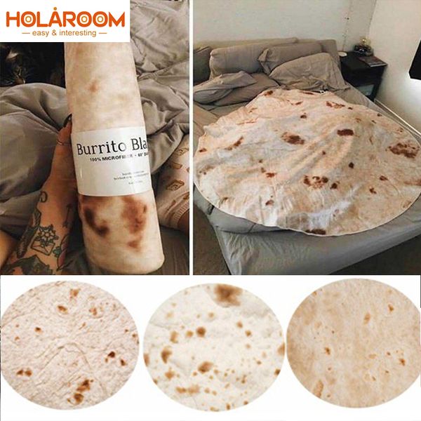 

mexican burrito blanket 3d corn tortilla flannel blanket for bedroom sofa throw funny plush bedspreads christmas gift home decor