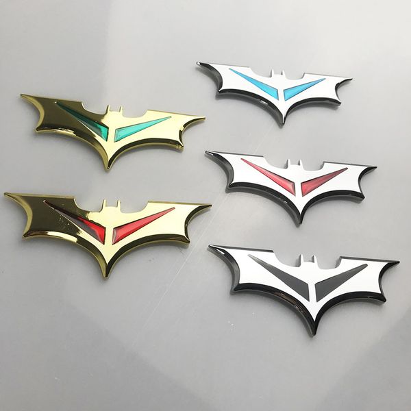 Aluminum Superman Car Emblem Decal Auto Body Badge Fuel Tank Motorcycle Stickers