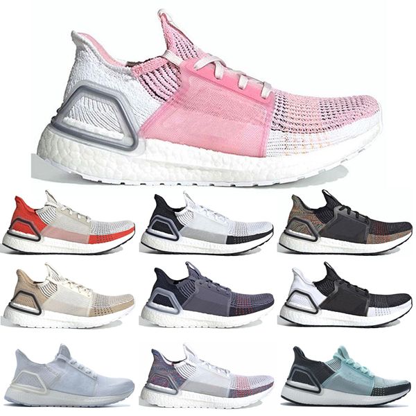 

2019 new ultra 19 mens running shoes dark pixel refract clear brown khaki men women ub 5.0 sports sneakers designer, White;red