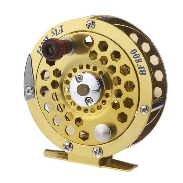 

abuo-full metal fly fish reel former ice fishing vessel wheel bf800a 0.5mm/300m 1:1