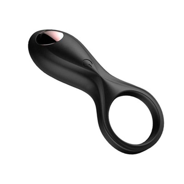 AA Designer Sex Toys Unissex Vibratório Penis Rings Sex Toys para Homens Casais Recarregável Pênis Ereção Cock Ring Clitóris Estimulador Retardo Ejaculação 10 Velocidades