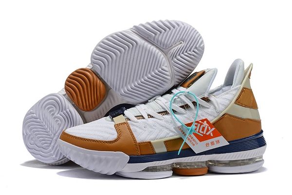 lebron 16 white midnight navy ginger