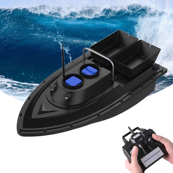 

erchang remote control fishing tool rc bait boat toys dual motor fish finder fishing boat ship speedboat 5200mah baterry