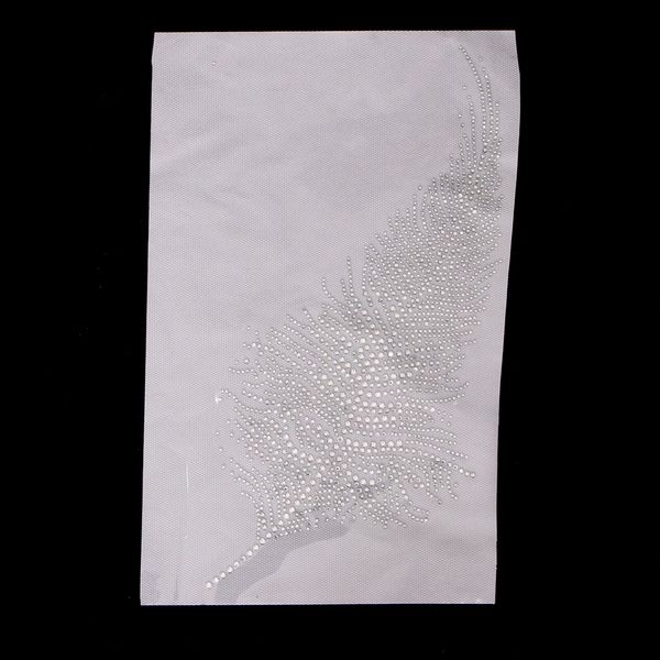 

glitter rhinestone iron on transfer fix t-shirt motif diy decor, Black