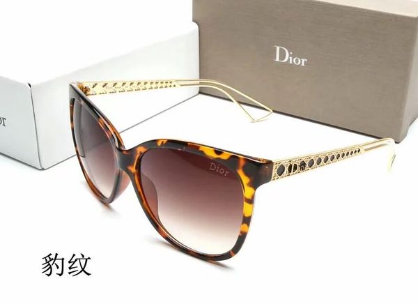 

1pcs classic pilot sunglasses designer brand mens womens sun glasses eyewear gold metal grglass lenses brown case 77627, White;black
