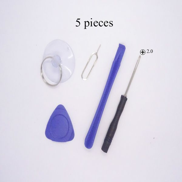 

5 in 1 mobile phone repairing tool kit spudger pry opening tool lcd repair tools with 2.0mm screwdrivers