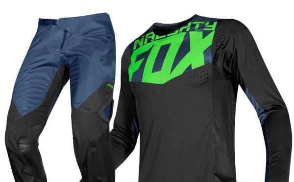 

new 2019 naughty mx gear 360 pro circuit monst racing jersey pants motocross gear set combo atv dirt bike off road, Black;blue