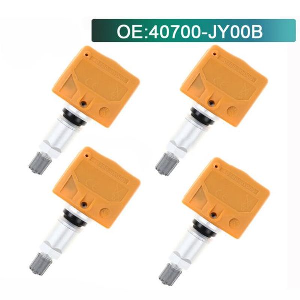 

4 pcs car tire pressure sensor 40700-jy00b tire pressure sensor 40700jy00b tpms for infiniti equipment