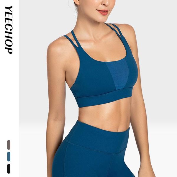 

yeechop workout gym sport for women gym fitness crop for women running workout fitness sports bra dropshipping, White;black