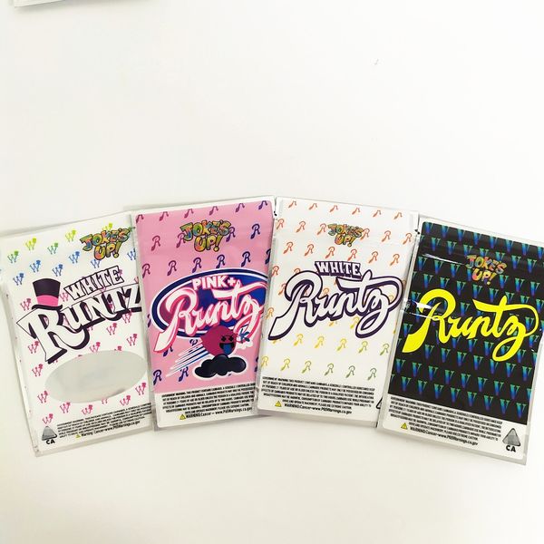 

Розовый Runtz Белый Runtz OG V Gruntz розовый, Runts Peach Kobbler запах доказательство сумки 420 сухих травяных цветов