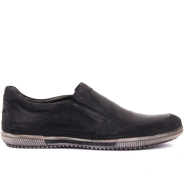 

sail-lakers black suede leather men 's casual shoes
