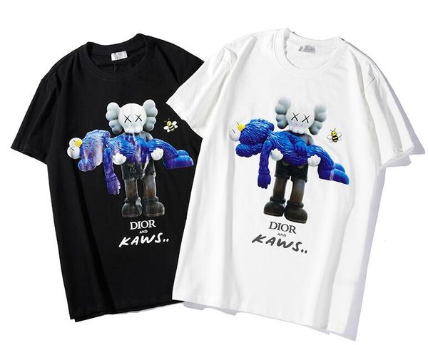 

xxl dior mens t shirt men women couples casual short sleeve mens round neck tee a0 supreme, White;black