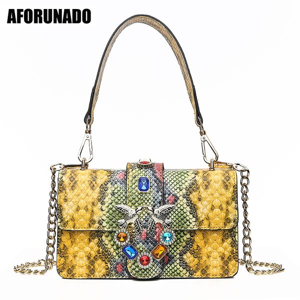 

luxury handbags women bags designer serpentine pu leather shoulder bags famous brand chains clutch crossbody bags for women 2019 mx200327