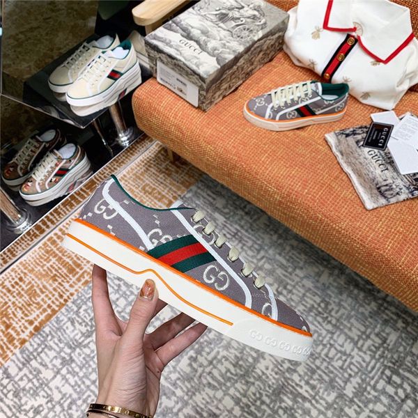 

fashion trend luxury platform design women's shoes triple shoe retro lace-up men's shoes flat white shoes canvas shoe size 35-45, Black