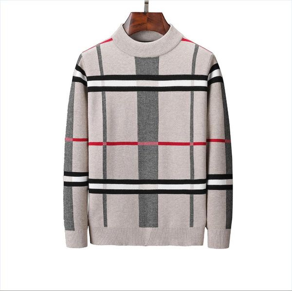 

осень мужчина основывая топы рыхлого свитера crew шея пуловерам черной зиму одежду для людей хлопок вязаного свитера мужского, White;black