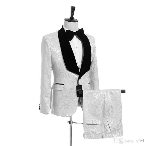 

classic shawl lapel tuxedos groom wedding men suits mens wedding suits tuxedo costumes de smoking pour hommes men(jacket+pants+tie+vest) 93, Black;gray