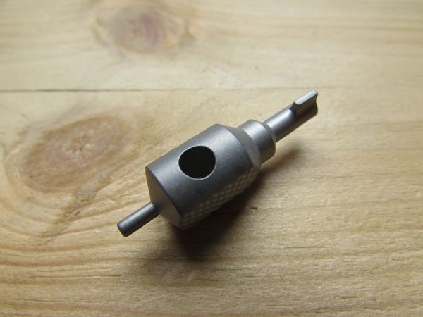 

original design gfk cnc machined tc4 titanium alloy knurling edc diy sw asp handcuff key sm tools key knife fall necklace