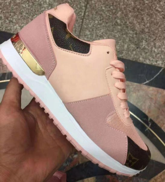 

2019 luxury run away mixed color sneakers high-quality walking lace-up designer shoes mesh lightweight men casual shoes, Black