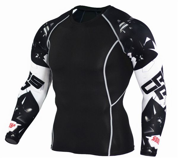 

2019 breathable polyester rushed full sports fitness clothes men's t-shirt running stretch training compressed portugal jersey, Black