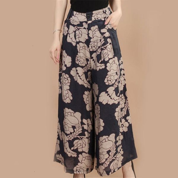 

женские брюки женские брюки feminina широкий летний новый leg pant цветок pant женщина белье женский capris pattern юбка брюки женские брюки, Black;white