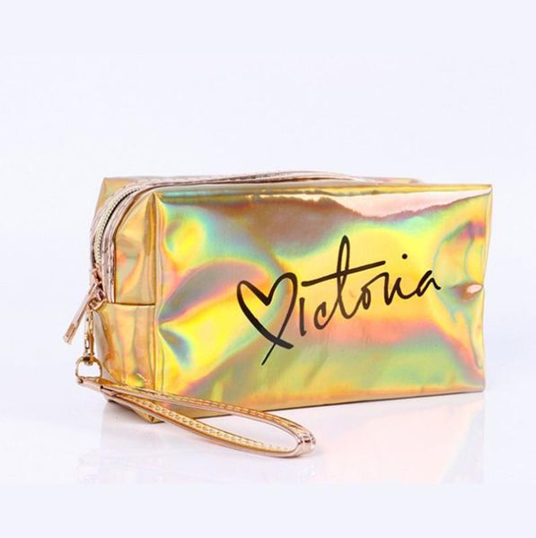 

лазерная косметический мешок мода голографическая пенал косметический макияж сумка лазерная молния кошелек сумка туалетных принадлежностей с