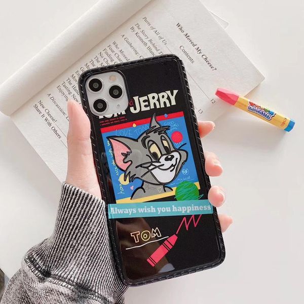 

good luxury designer cartoon cat and mouse phone cover case for iphone 7 8 8plus for iphone x xr xs max for iphone 11 11 pro 11 pro max