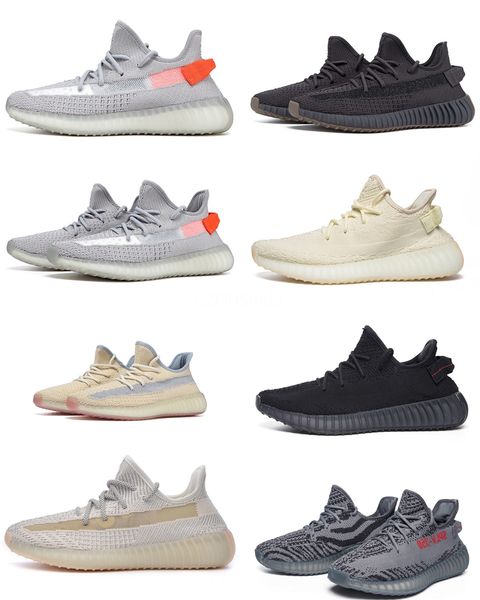 

wholesale gid glow v2 kanye west running shoes for designer static angle clay reflective runner antlia trainers sports sneakers #qa698