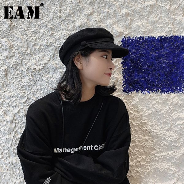 

eam] women brief multicolor black fishermen hat new round dome temperament fashion tide all-match spring autumn 2019 1h289
