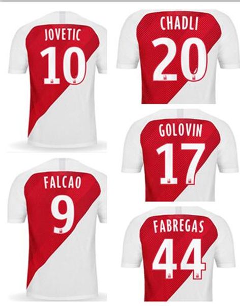 

Customized 19-20 monaco Falcao 9 Thai Quality Soccer Jerseys Shirts,7 Rony Lopes 17 Golovin 10 Jovetic 44 FABREGAS 8 Tielemans Soccer wear