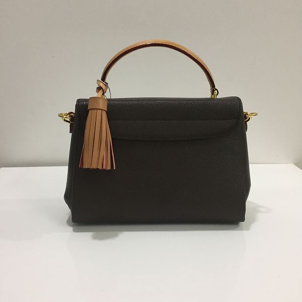 

high-quality classic women's fashion bag shoulder bag handbag real leather 2*17*9cm 41581