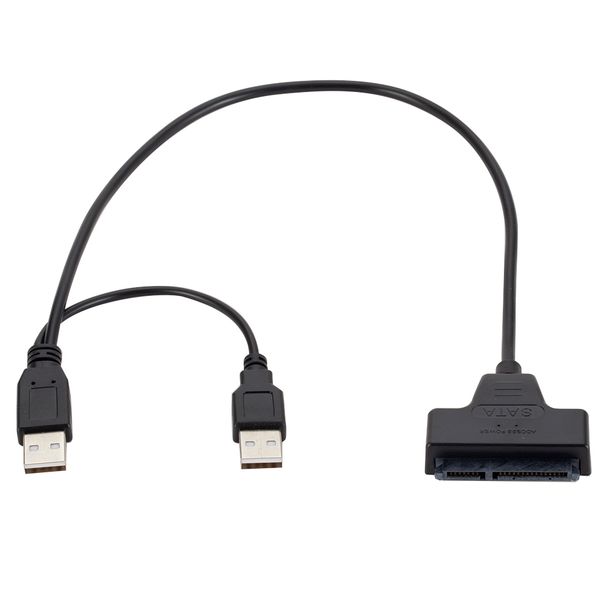 

usb 2.0 to sata 7+15pin & usb 2.0 adapter cable for laptop