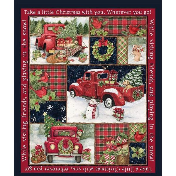 

fun 36x44 panel snowman gifts snow cotton fabric pumpkin car pattern gift funny home christmas tree decoration dropshipping