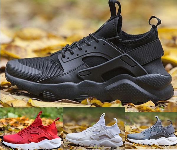 

new huarache кроссовки тапки женщин с коробкой лучших качеств тройного huaraches спортивных тренеры huraches спортивной обувь
