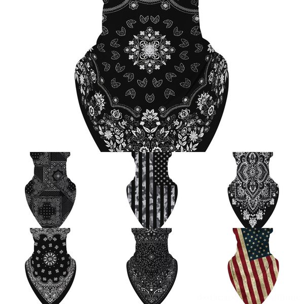 

k4vw8 new starry sky print light bandana headband outdoor multifunctional face scarf magic breathable scarf soft hairband bandanas headwear, Black