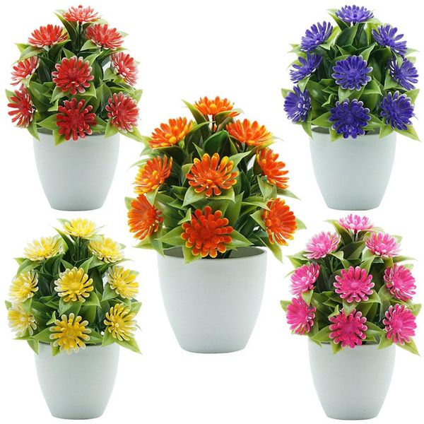 

artificial flower bonsai garden diy wedding party office home deskdecor