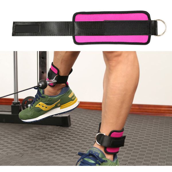 

1pcs ankle straps leg strength training weight-bearing power belt foot ring fitness taekwondo asd88, Blue;black