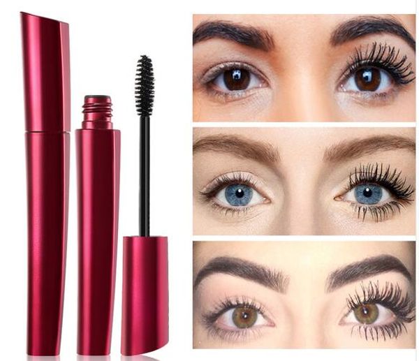 Sace Lady Eyelash Maquiagem Makeup Extensão À Prova D 'Água Maquiagem Cosmética Rimel 3D Fibra Preto Espessura Alongamento Olho Cosméticos