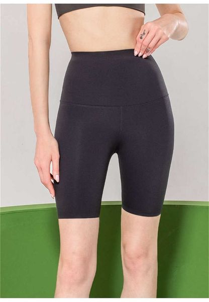 

ready stock new women's hip flare yoga pant high waist pure color exercise running yoga shorts, White;red
