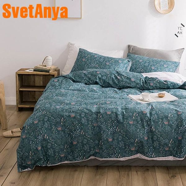 

svetanya pastoral cotton bedding set print bed linen for children or adults