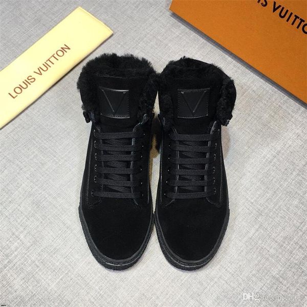 

19fw men's casual shoes air cushion couple fashion sneakers high footwear zapatos de hombre comfortable men shoes madaok, Black