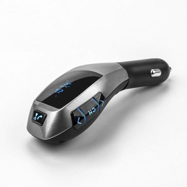 

x5 car cigarette lighter calling fm radio transmitter mp3 music player
