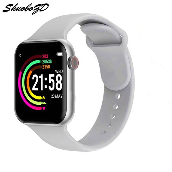 

b57 smart watches waterproof sports for ios phone smartwatch heart rate monitor blood pressure functions for women men kid