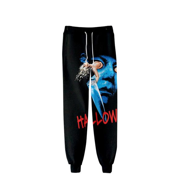 

hallowee 3d printed jogger pants 2019 fashion streetwear sweatpants popular new style casual long 3d pants xxs-4xl, Black