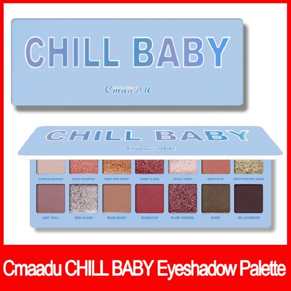 

2019 Новый Cmaadu косметика макияж глаз Рождественская коллекция CHILL детские тени для